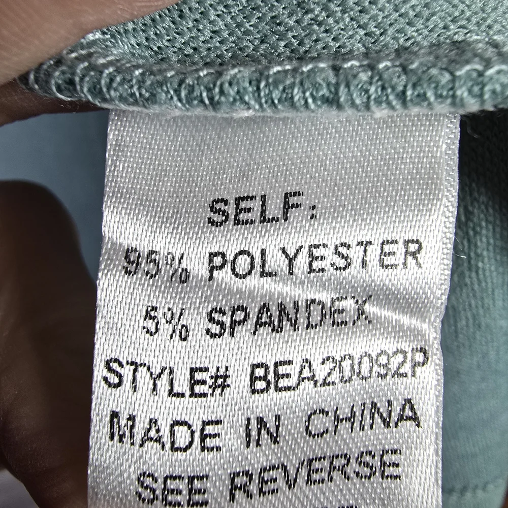AndTheWhy NWT Plus Size Sage‎ Green Draped Open Front Blazer Jacket 1x,2x,3x - Picture 4 of 5
